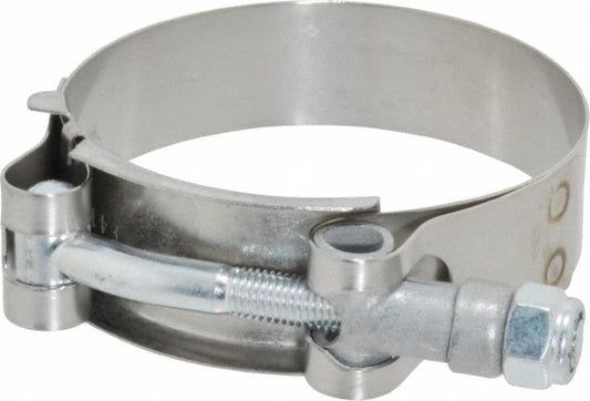 52–55mm Band Clamp – Heavy-Duty Stainless Steel T-Bolt Clamp