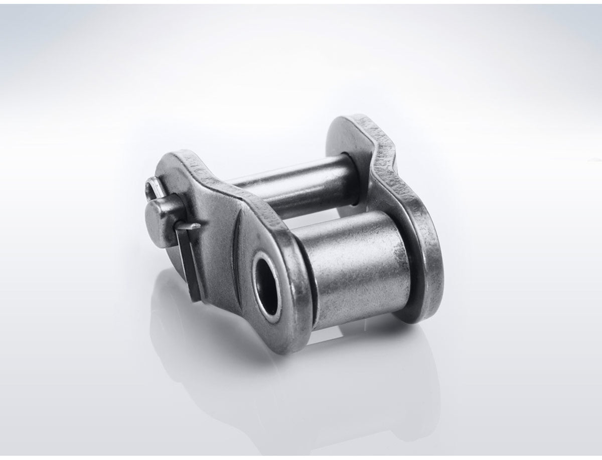 12B-1 Stainless Steel Offset Link (Half Link)